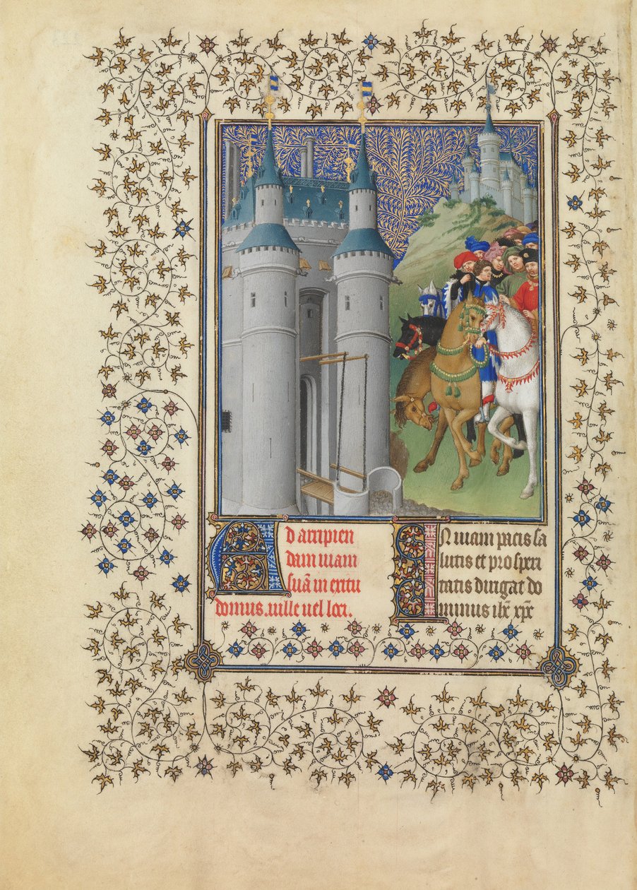 Berryn herttuan Jean de Francen Belles Heures tekijältä Brothers Limbourg