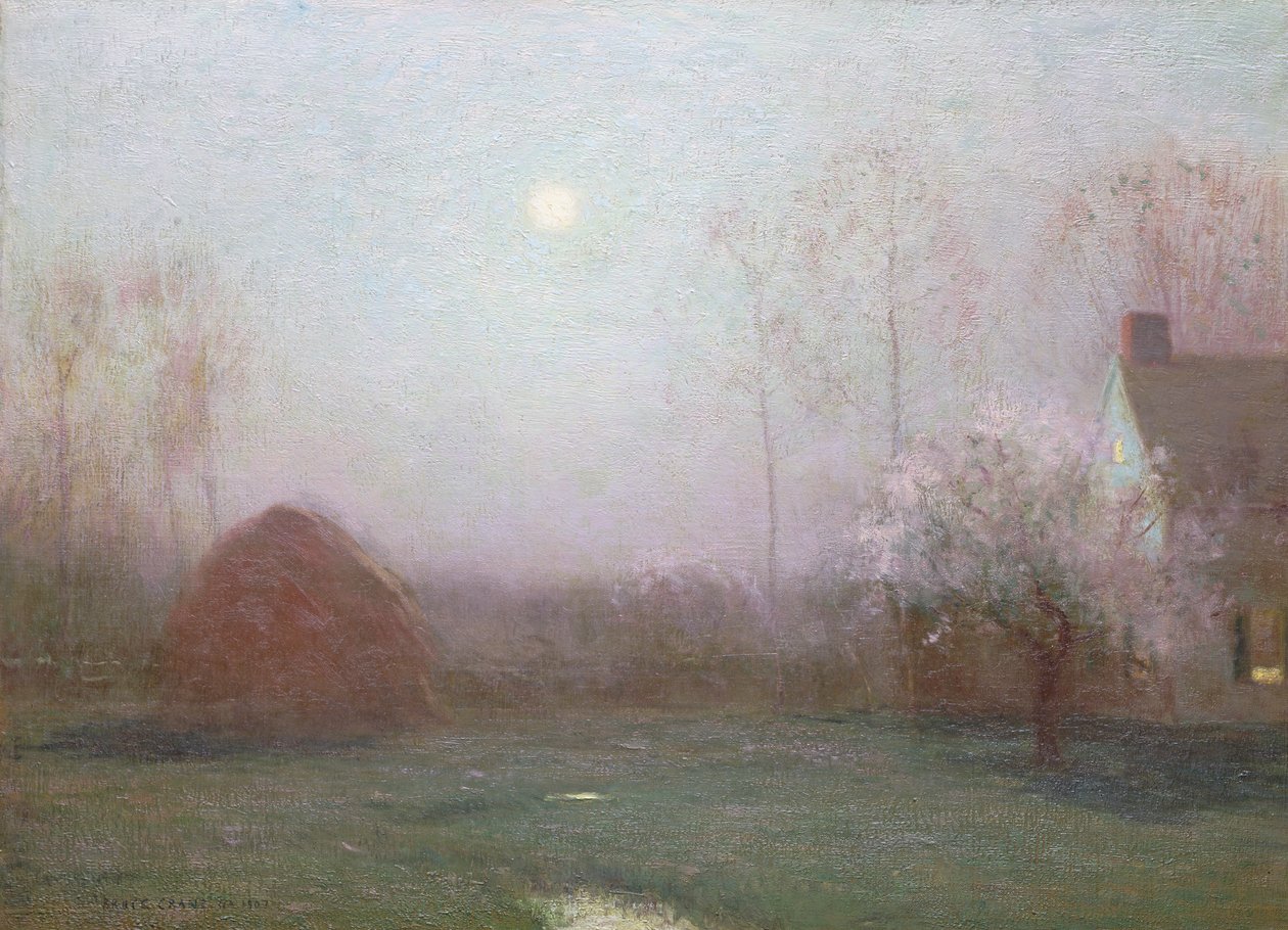 Toukokuun kuu, 1907 tekijältä Bruce Crane