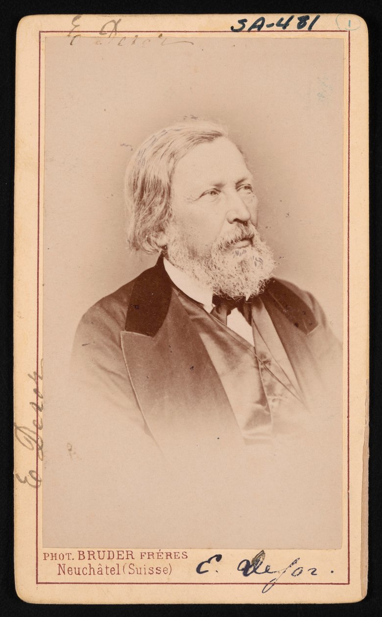 Pierre Jean Edouard Desorin muotokuva 1811-1882, ennen vuotta 1882. tekijältä Bruder Freres