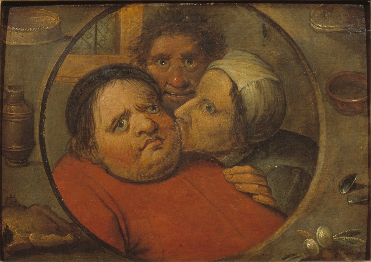 Karnevaali ja paasto, 1600. tekijältä Bruegel