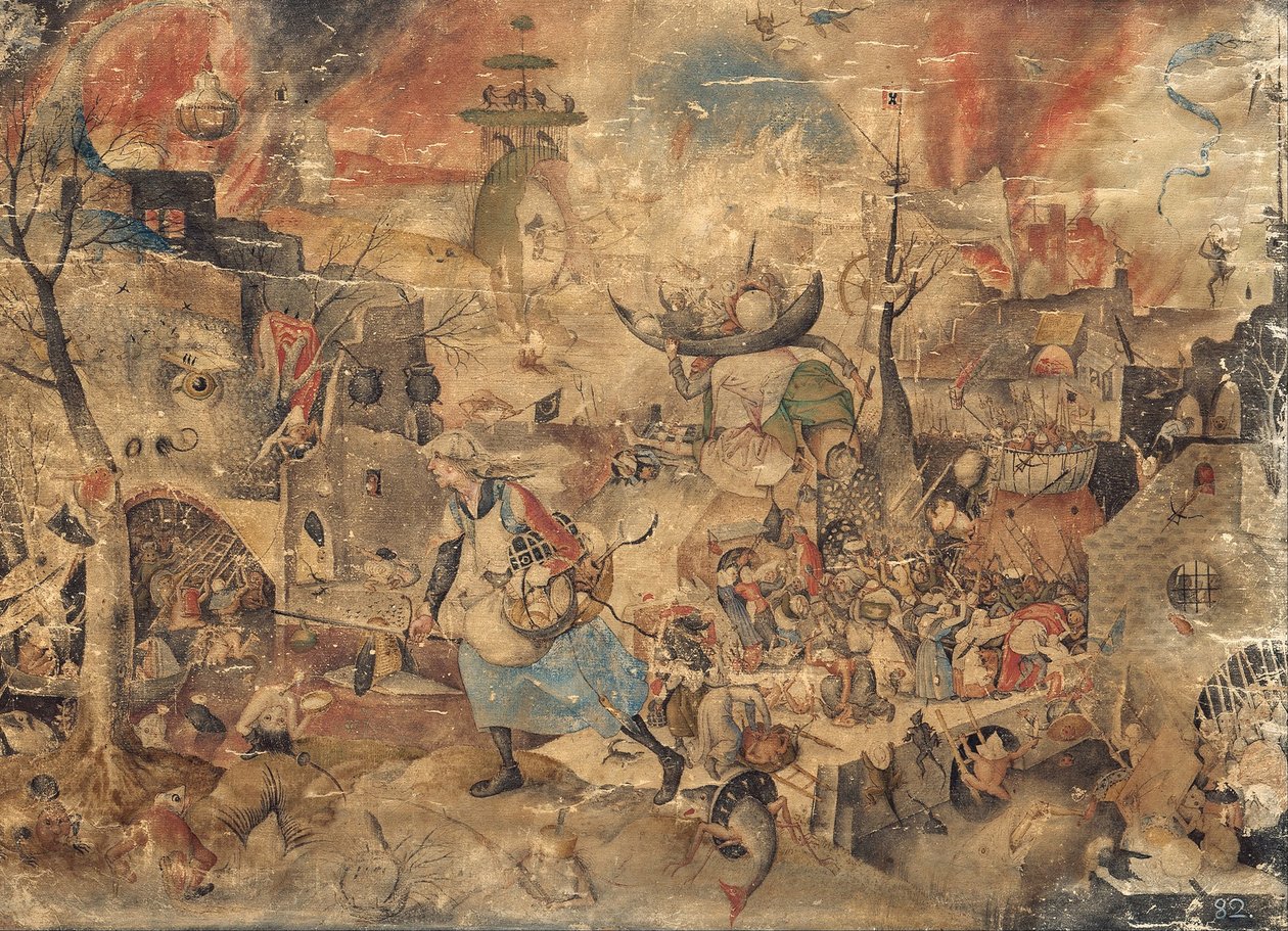 Hullu Meg De Dulle Griet tekijältä Bruegel