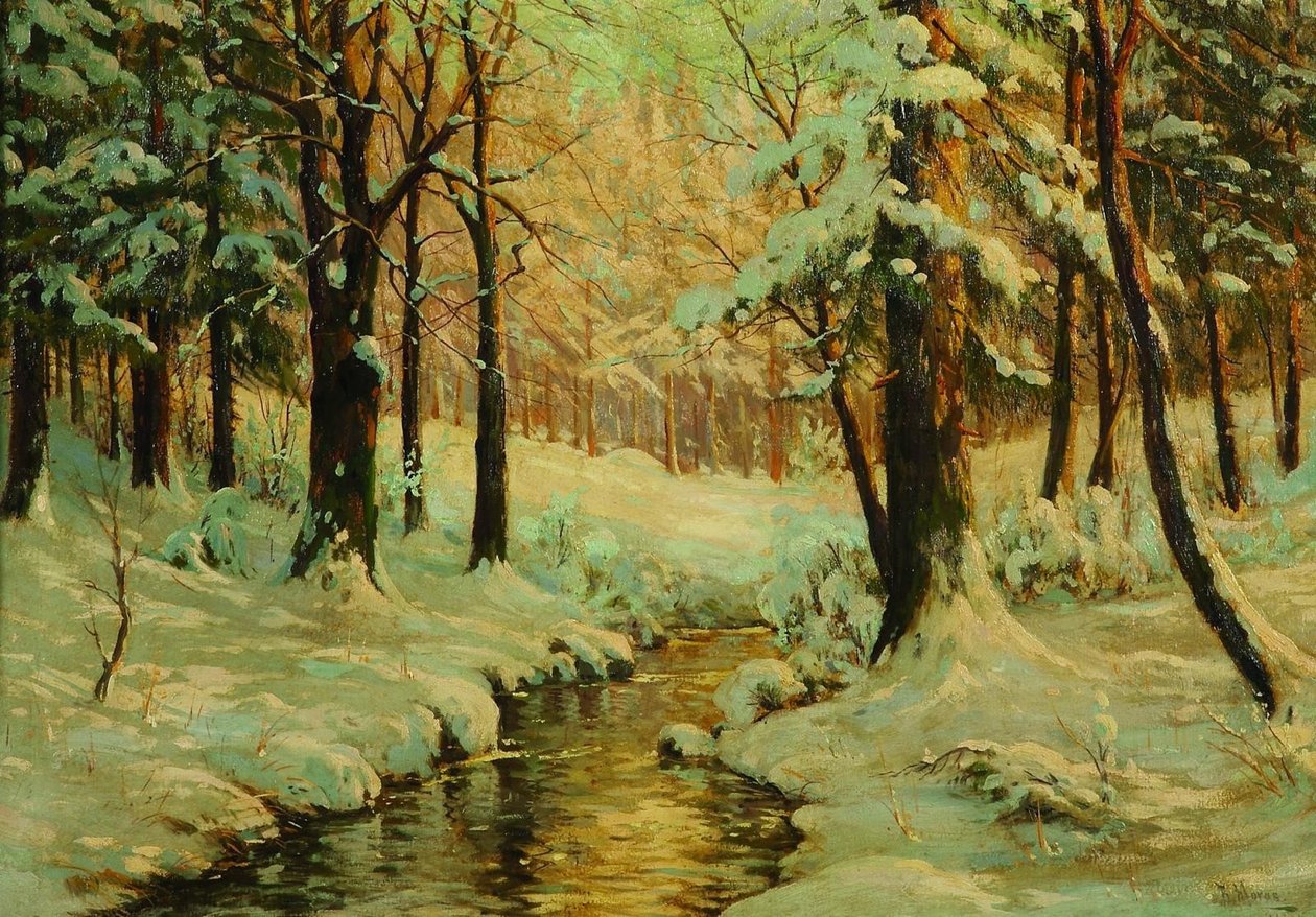 Winterwald am Brocken im Harzn tekijältä Bruno Moras