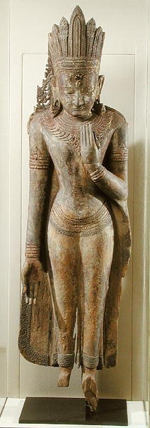Pysyvä Buddha, Baganista, Mandalaysta (puuta) tekijältä Burmese School