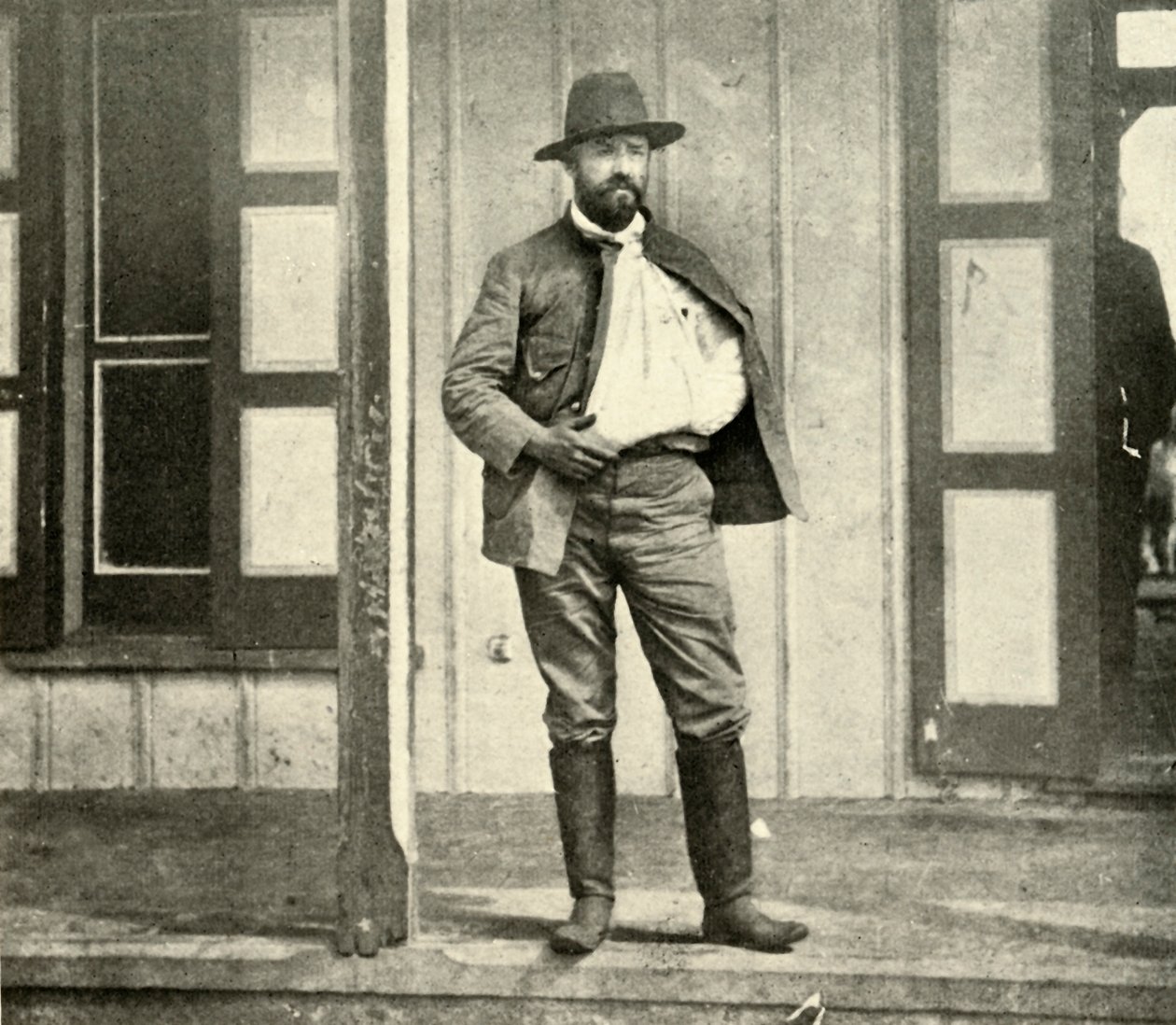 Creelman, juuri hevoselta pudotuksen jälkeen..., Espanjan ja Amerikan sota, 4. heinäkuuta 1898, 1899. tekijältä Burr McIntosh