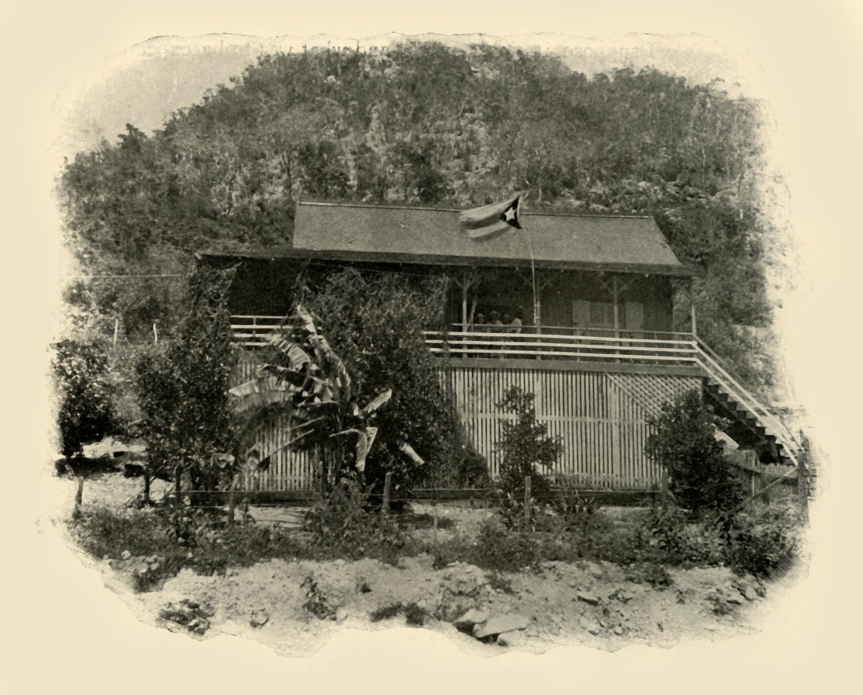 Kuuban päämaja Daiquirissa, Espanjan ja Amerikan sota, kesäkuu 1898, 1899. tekijältä Burr McIntosh