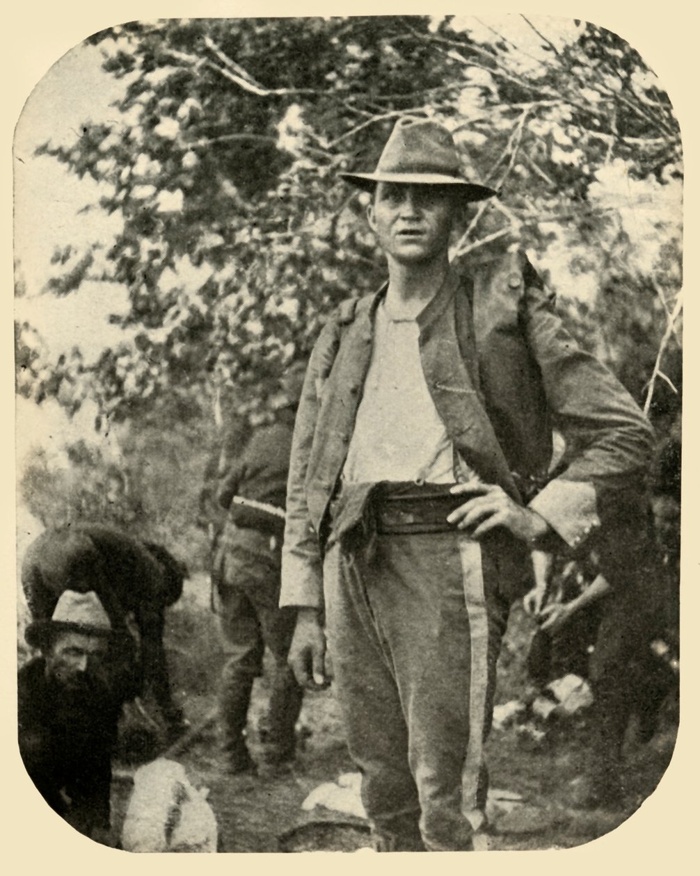 Luutnantti Day, K Troop Rough Riders...Espanjan-Amerikan sota, kesäkuu 1898, 1899. tekijältä Burr McIntosh