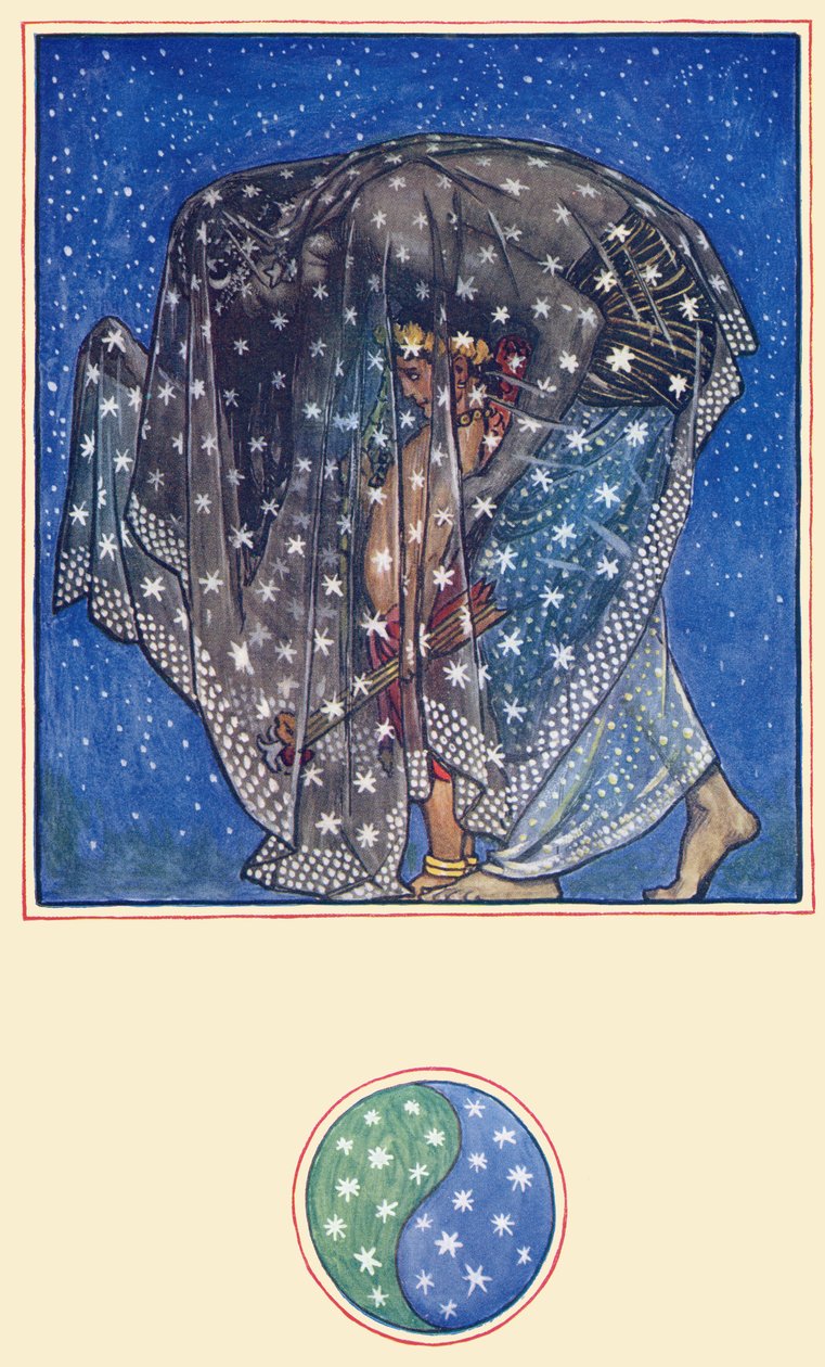 "Reverie: Zahir-U-Din", Kaman puutarhasta. tekijältä Byam Shaw