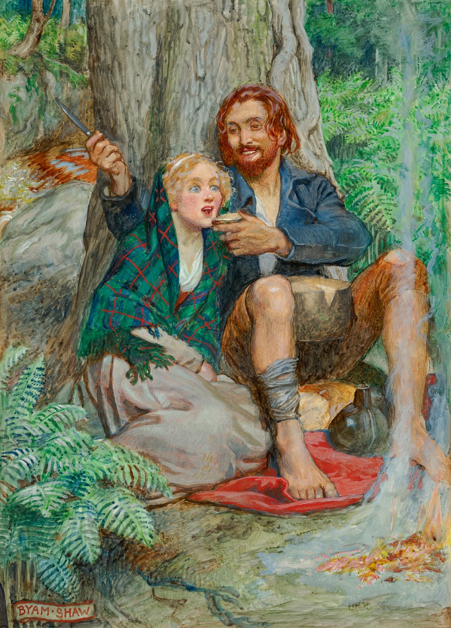 Gaberlunzie Man tekijältä Byam Shaw