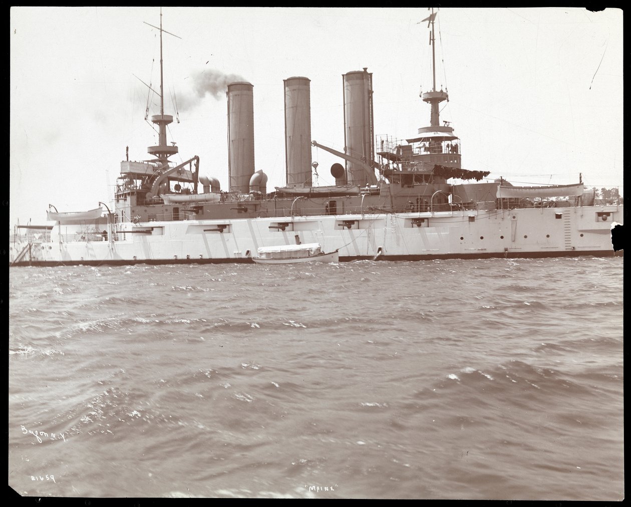 Leveä näkymä Yhdysvaltoihin Maine, 1906 (hopeagelatiiniprintti) tekijältä Byron Company