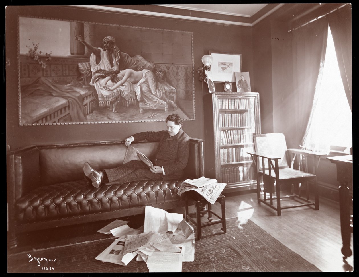 Edgar Smith, 1902-3 (hopeagelatiinipaino) tekijältä Byron Company