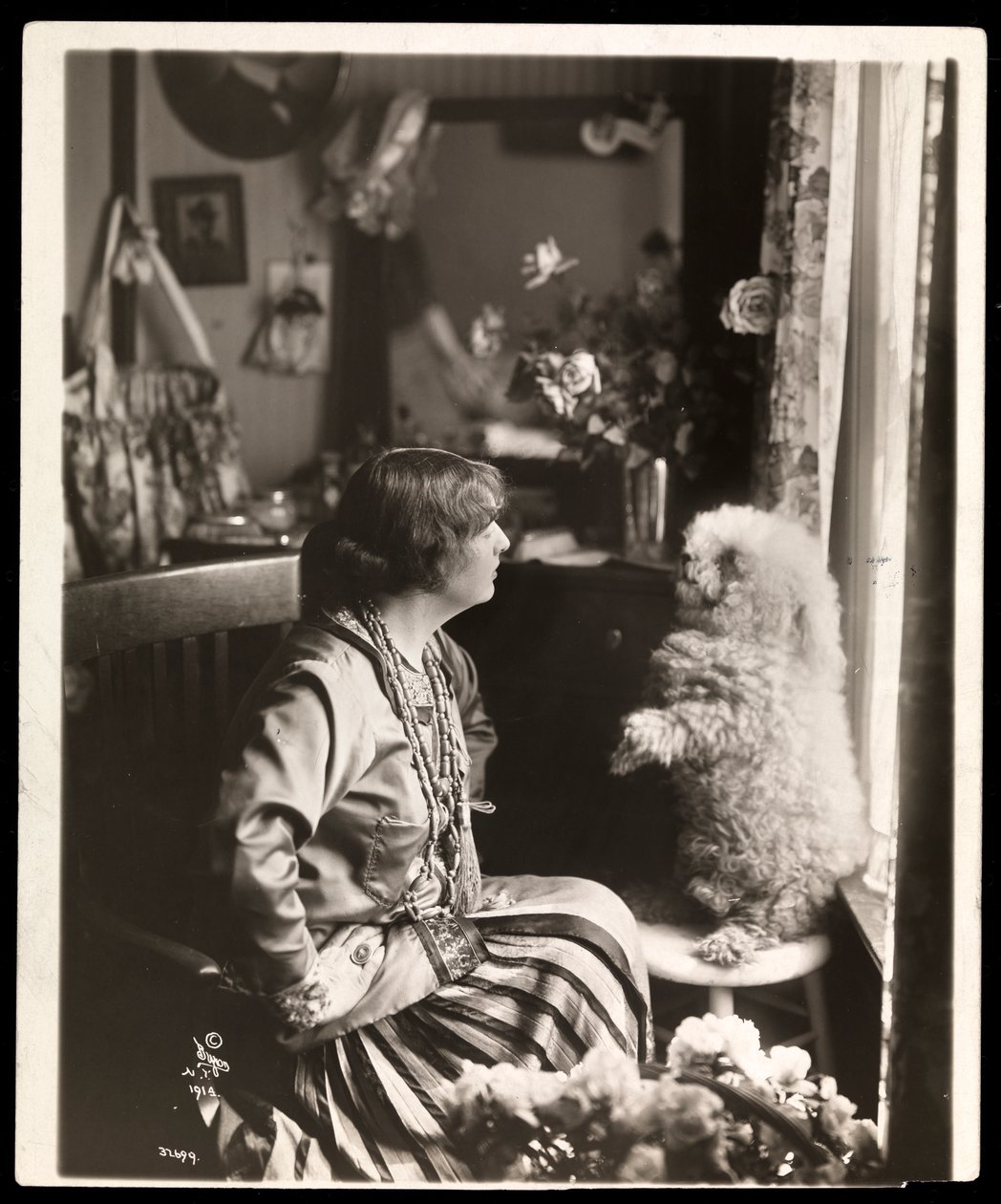 Florence Reed (hopeagelatiiniprintti) tekijältä Byron Company