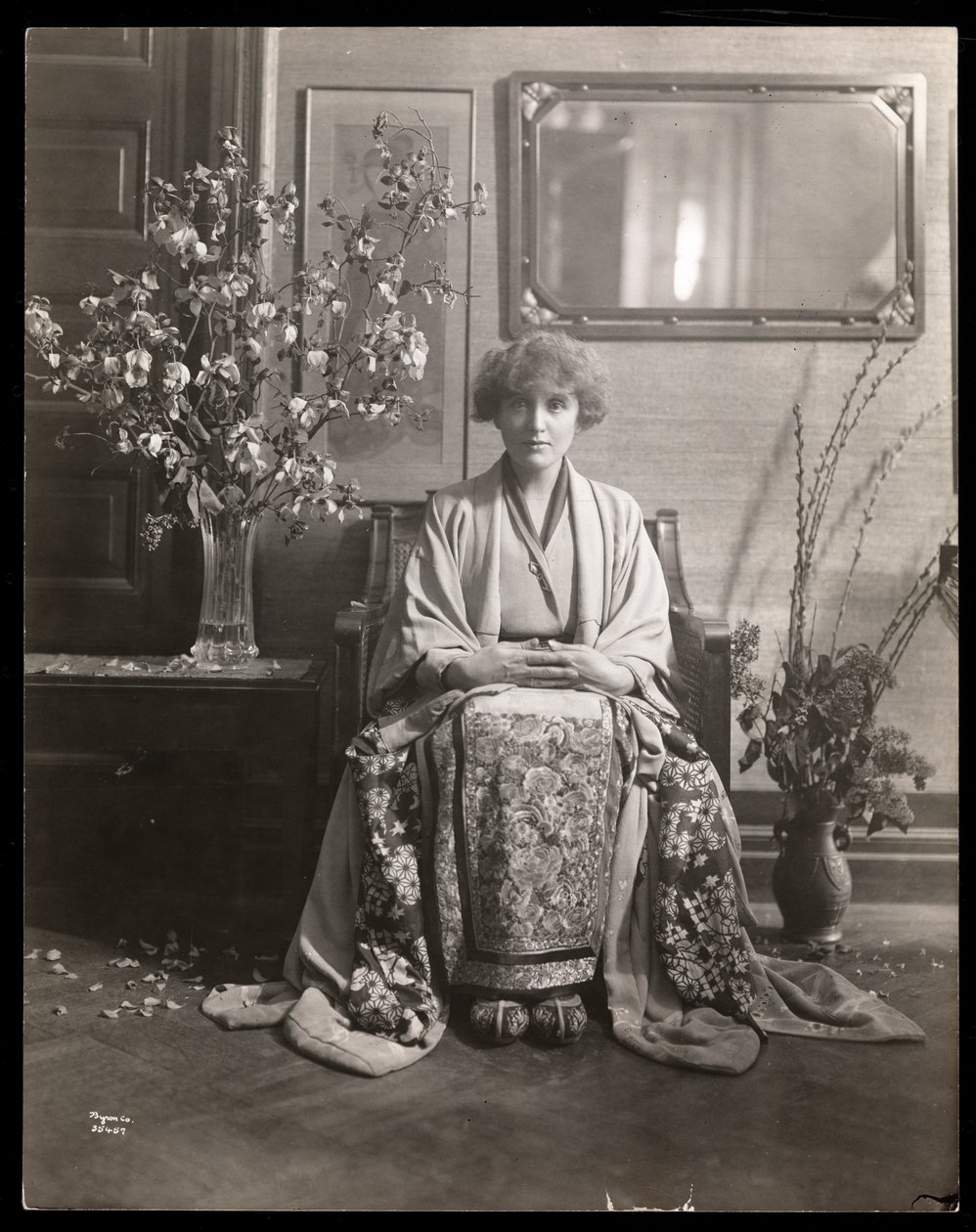Florence Reed (hopeagelatiiniprintti) tekijältä Byron Company