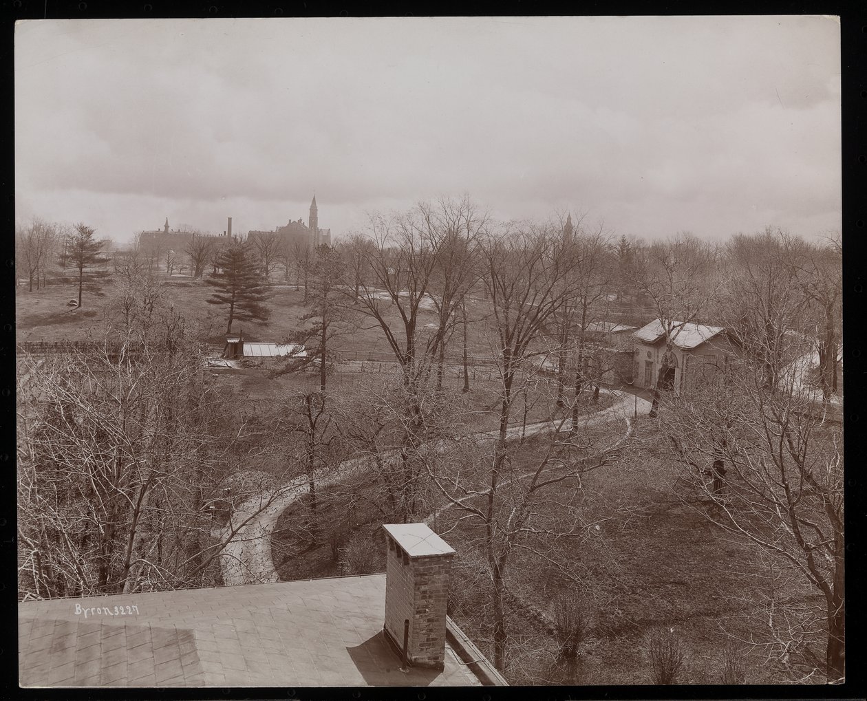 Osa Erlichin kartanoa Hudsonissa, New Yorkissa, 1896-98 (hopeagelatiiniprintti) tekijältä Byron Company