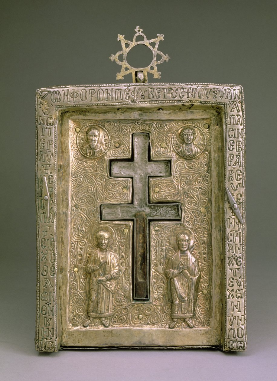 Staurothek (hopea) tekijältä Byzantine