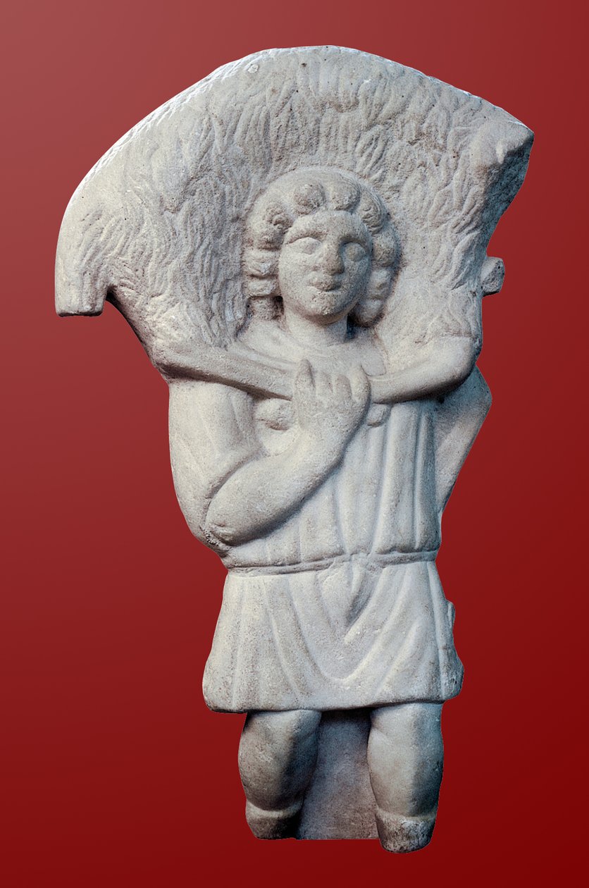 Hyvän paimenen patsas, Al-Minah tekijältä Byzantine Byzantine