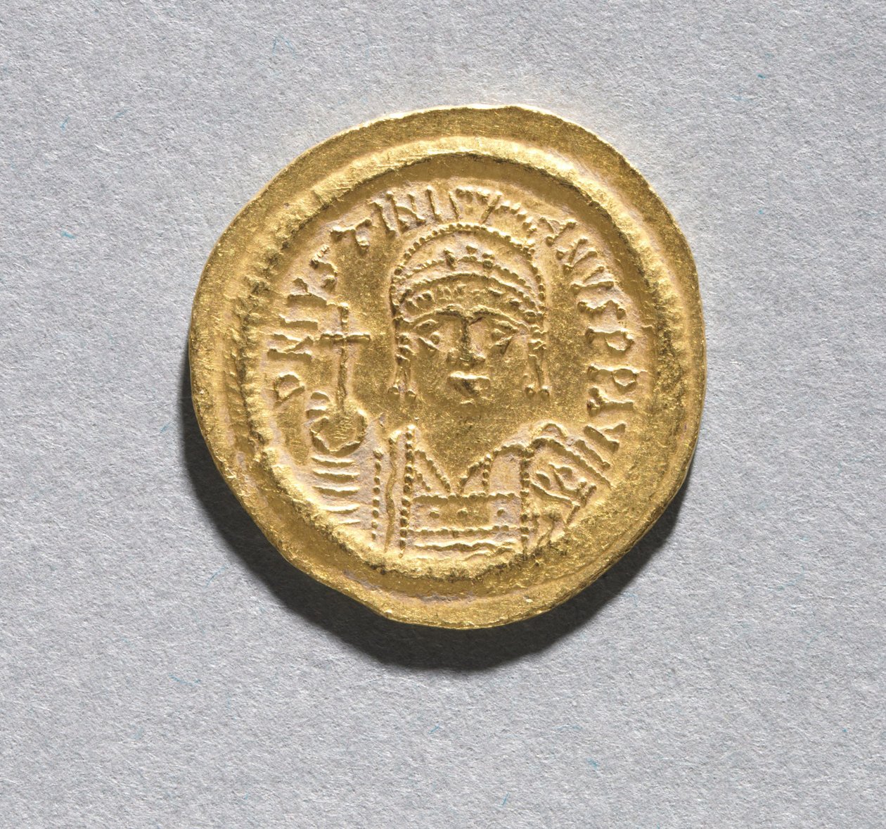 Justinianus I:n Solidus tekijältä Byzantine School