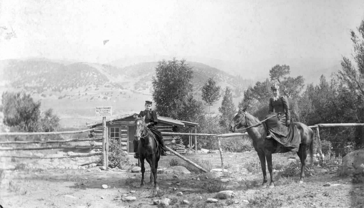 Piirikoulu, 1894 (bw kuva) tekijältä C. Frank OKeefe