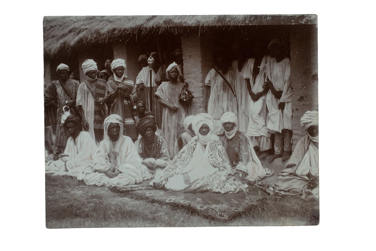 Ilorinin emiiri, Nigeria, 1925 (gelatiinihopeaprintti) tekijältä C. Pilkington