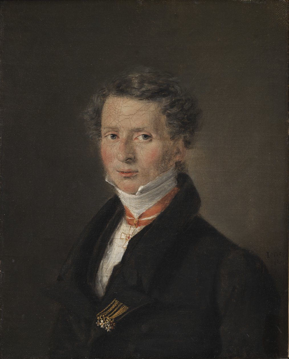 Mathias Friis von Irgens-Bergh, Tanskan asiainhoitaja Dresdenissä tekijältä C.A. Jensen
