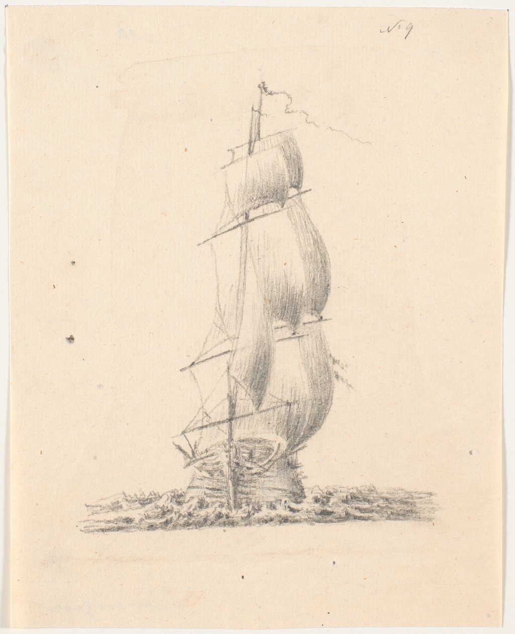 Marineskib tekijältä C.A. Lorentzen