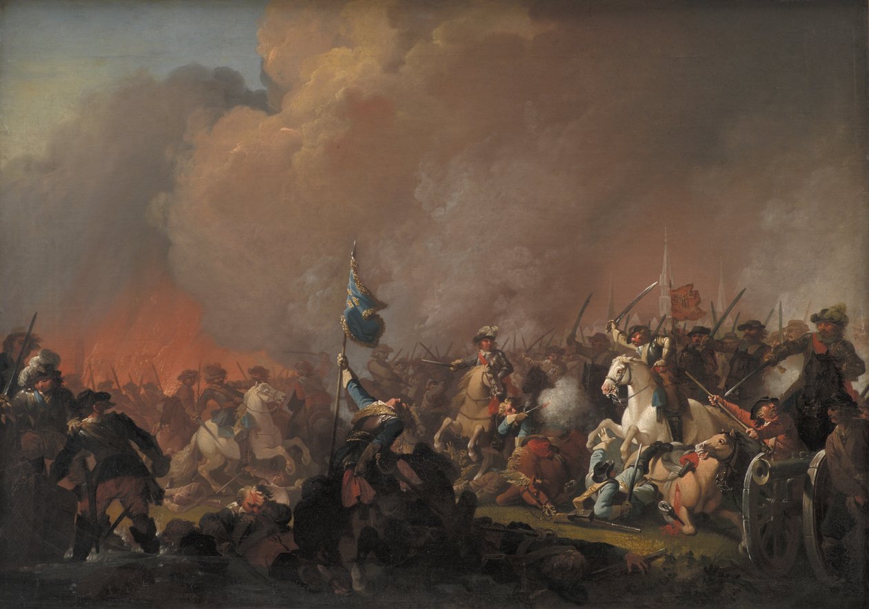 Lopputulos Amagerissa 1658 Ruotsin sodan aikana 1657-60 tekijältä C.A. Lorentzen