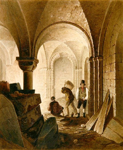 St Mary-Le-Bow Crypt tekijältä C.E. Gwilt