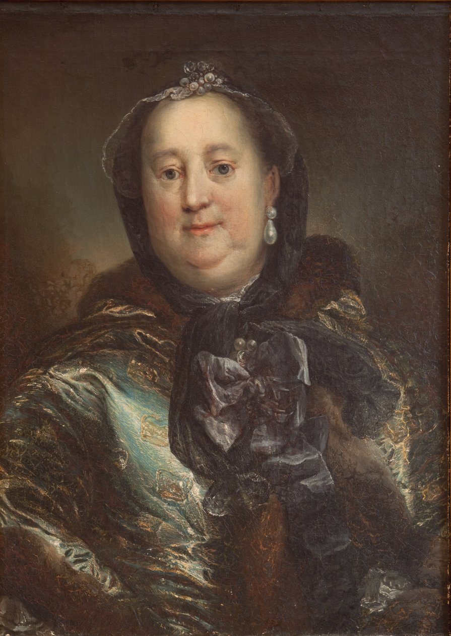 Braunschweig-Wolfenbüttelin herttuatar Antoinette Amalien muotokuva tekijältä C.G. Pilo
