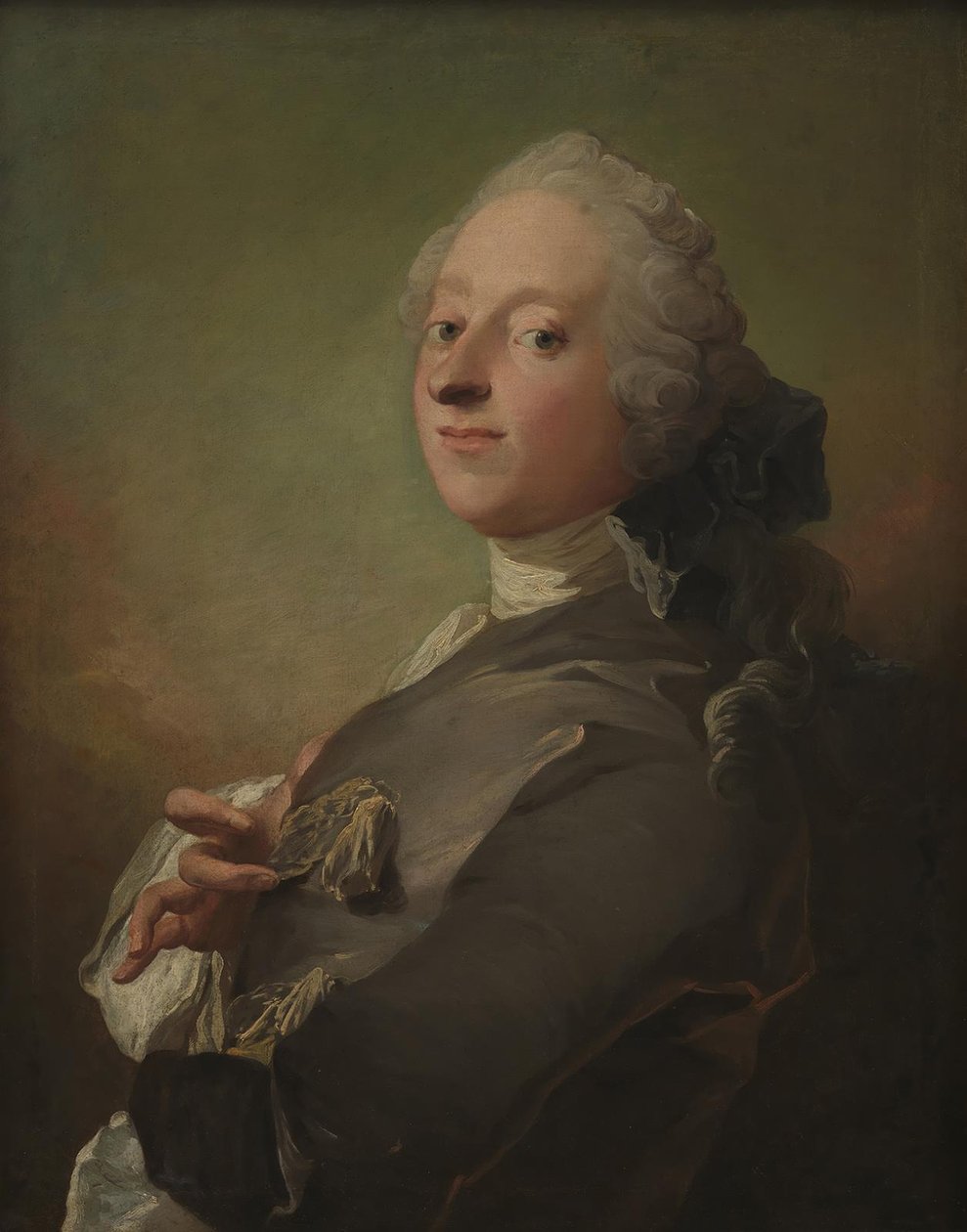 Kgl:n muotokuva. hoviapteekki Johann Gottfried Becker tekijältä C.G. Pilo