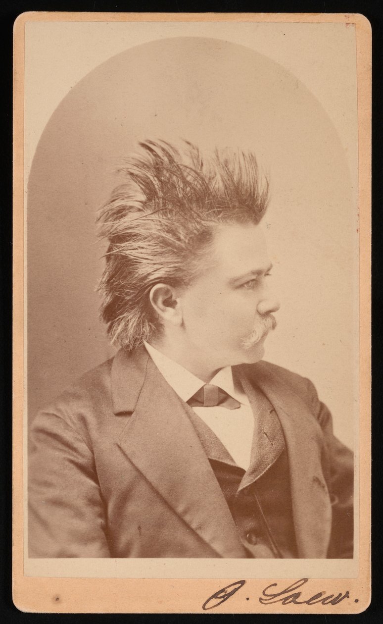 Oscar Loewin muotokuva, noin 1876. tekijältä CH McCallister