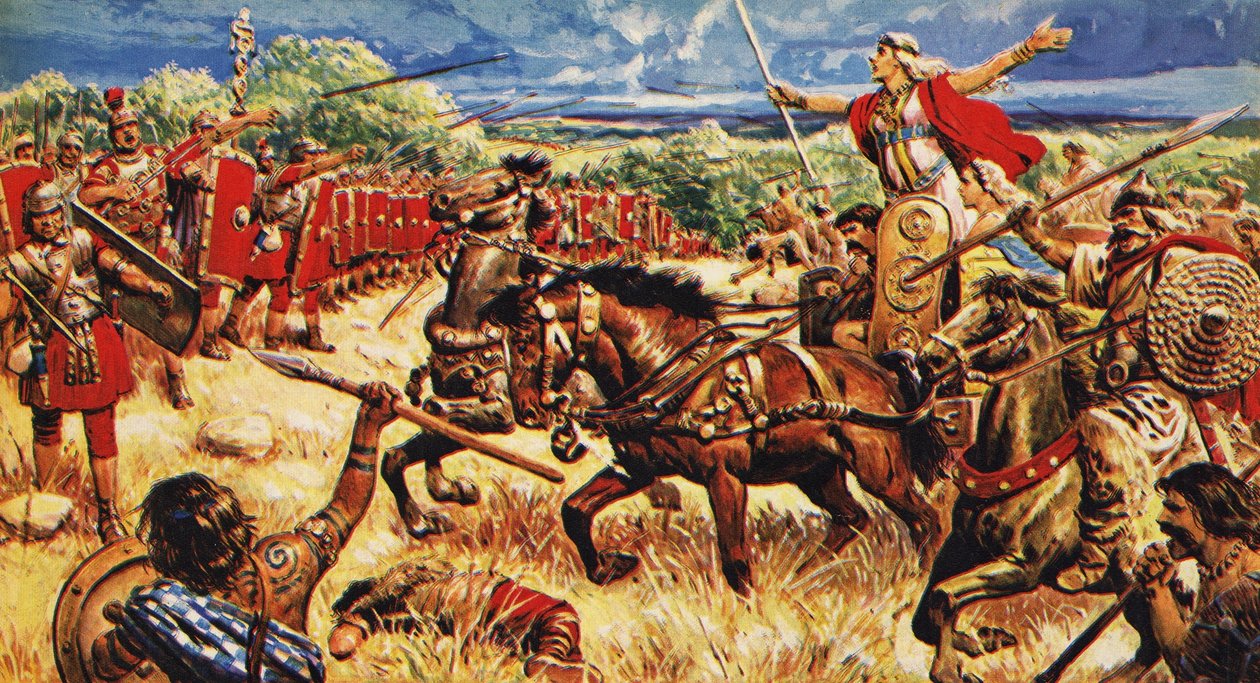 Boadicea vaunuissaan tekijältä C.L. Doughty