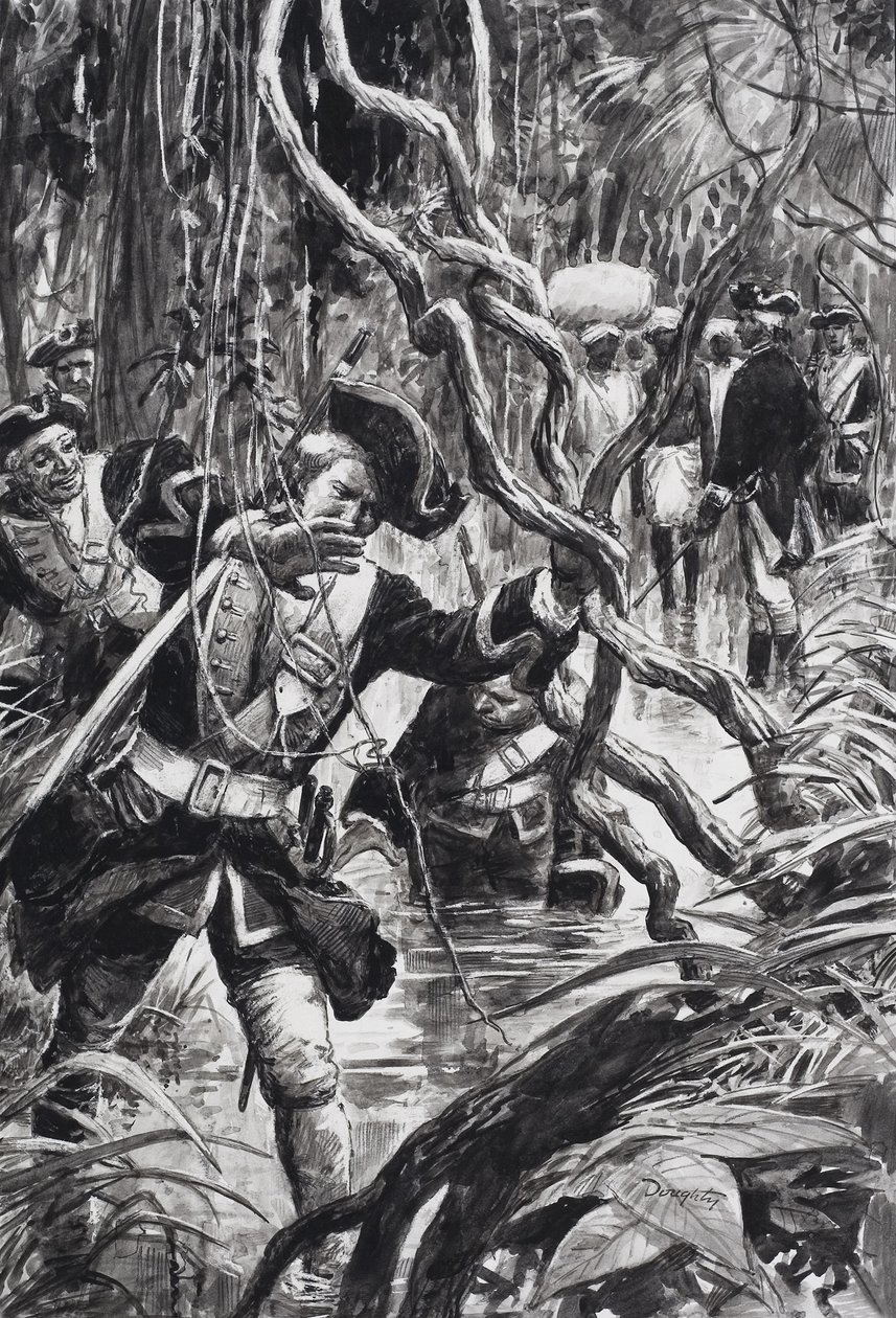 Clive of India (guassi paperille) tekijältä C.L. Doughty