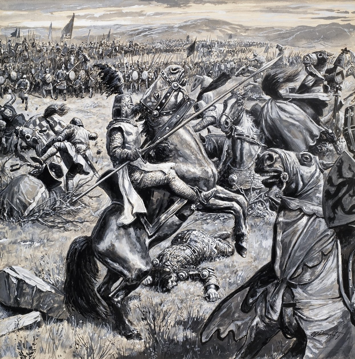 Ratkaisevat taistelut: Bannockburnin taistelu) tekijältä C.L. Doughty
