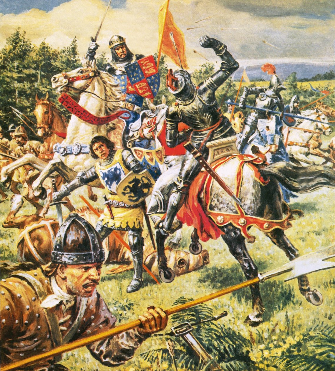 Englannin Henrik IV (litografia) tekijältä C.L. Doughty
