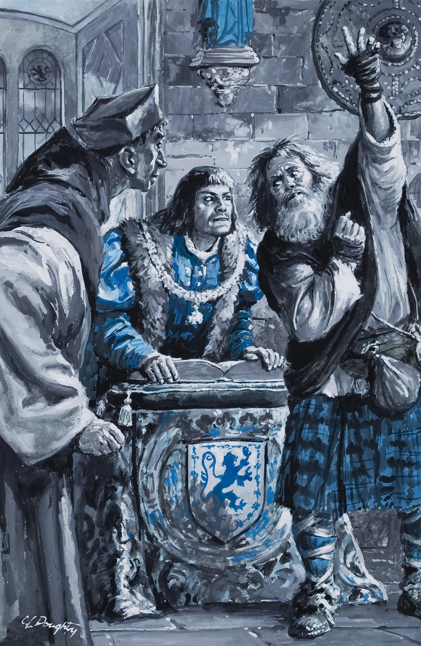 Kuningas Henrik VII (guassi paperille) tekijältä C.L. Doughty