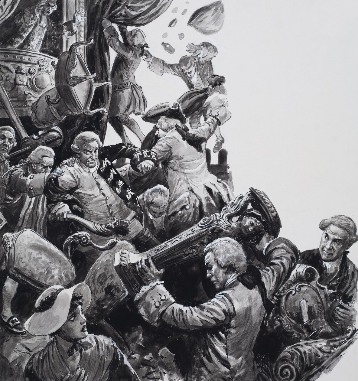 The Hoax at New Theatre, Haymarket (guassi paperille) (huijaus) tekijältä C.L. Doughty