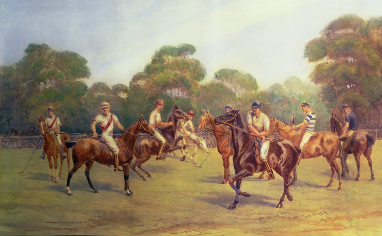 Polo-ottelu tekijältä C.M. Gonne
