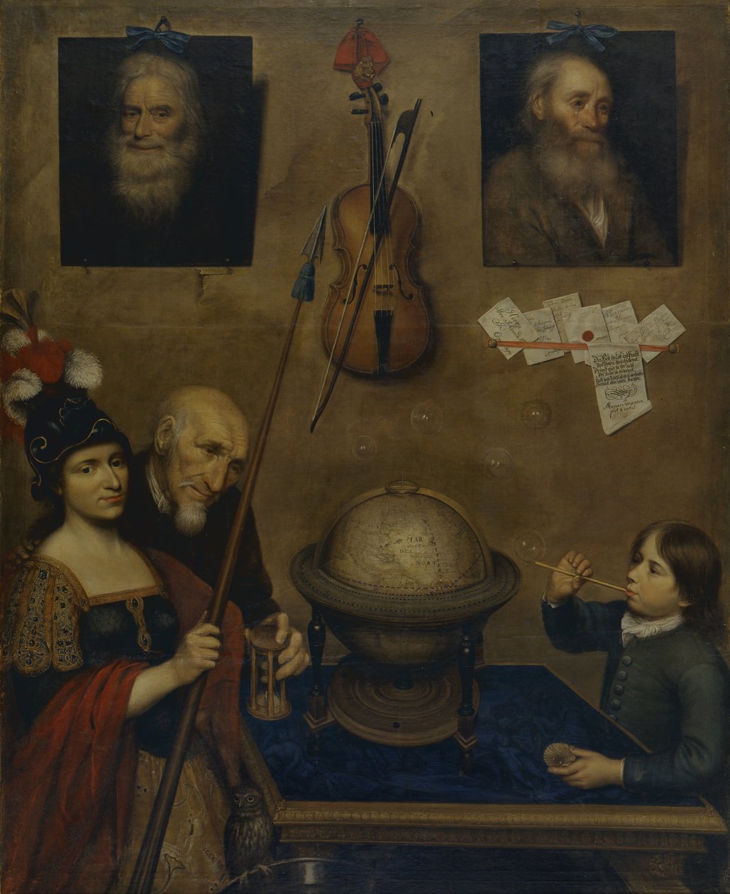 Motiivi Ludvig Holbergin "Jeppe på Bjergetistä", näytös III, kohtaus 3 tekijältä Christoffer Wilhelm Eckersberg