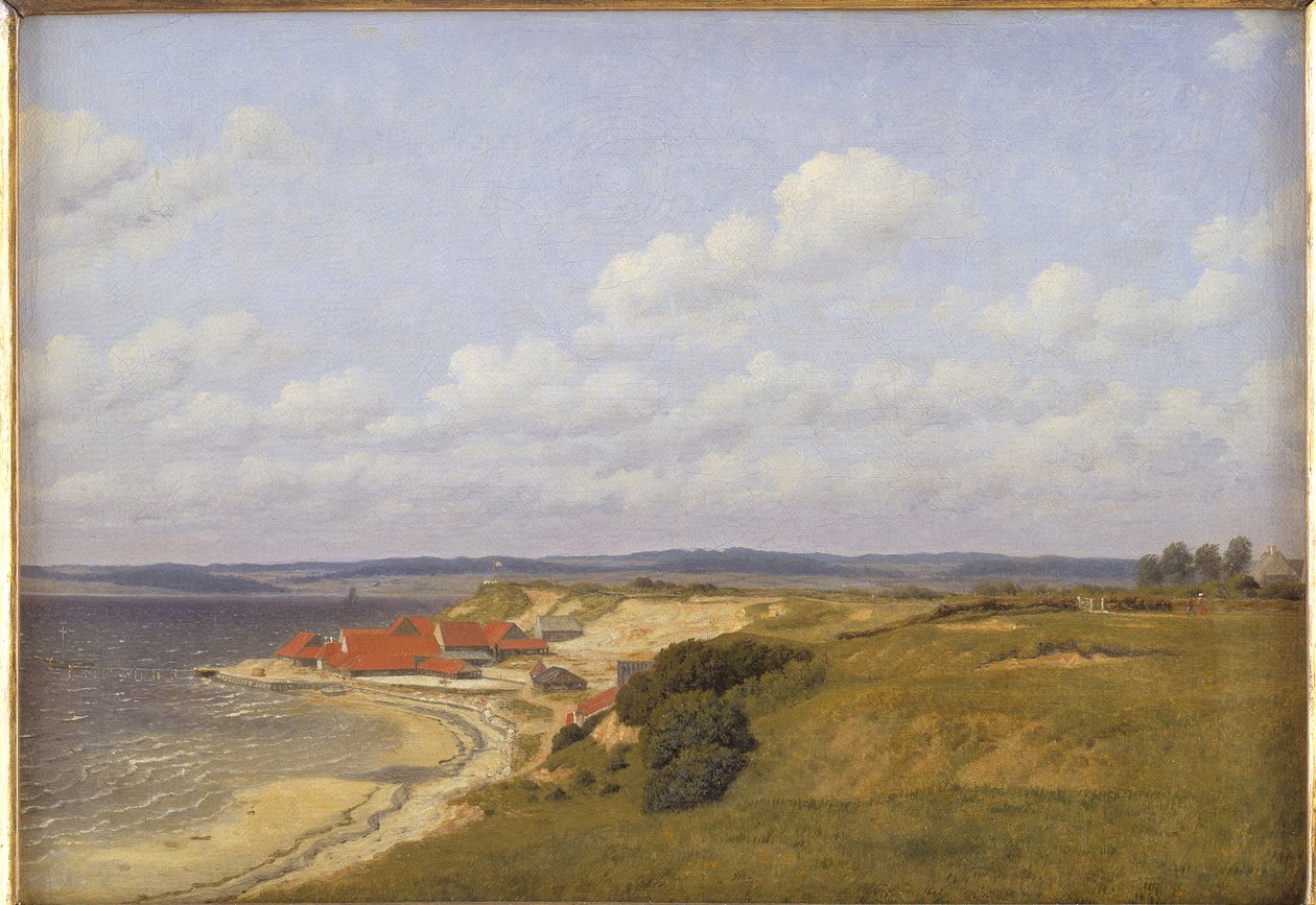 Flensburg Fiordin Renbjærg Tileworks tekijältä Christoffer Wilhelm Eckersberg