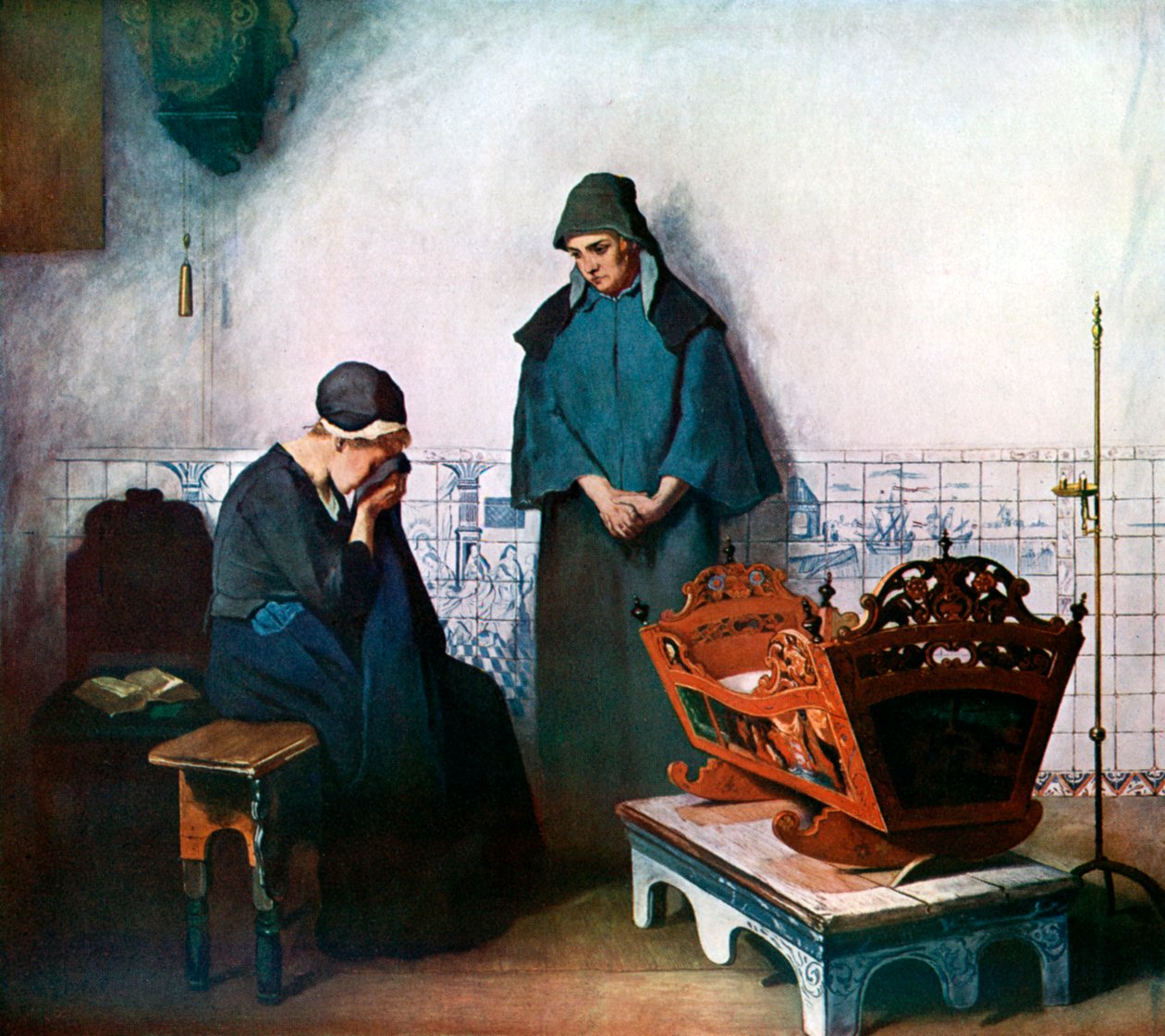 "Tyhjä kehto", 1911-1912 tekijältä C Bisschop