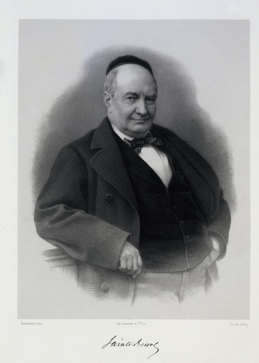 Charles Augustin Sainte-Beuve 1804-1869. tekijältä C. Bornemann