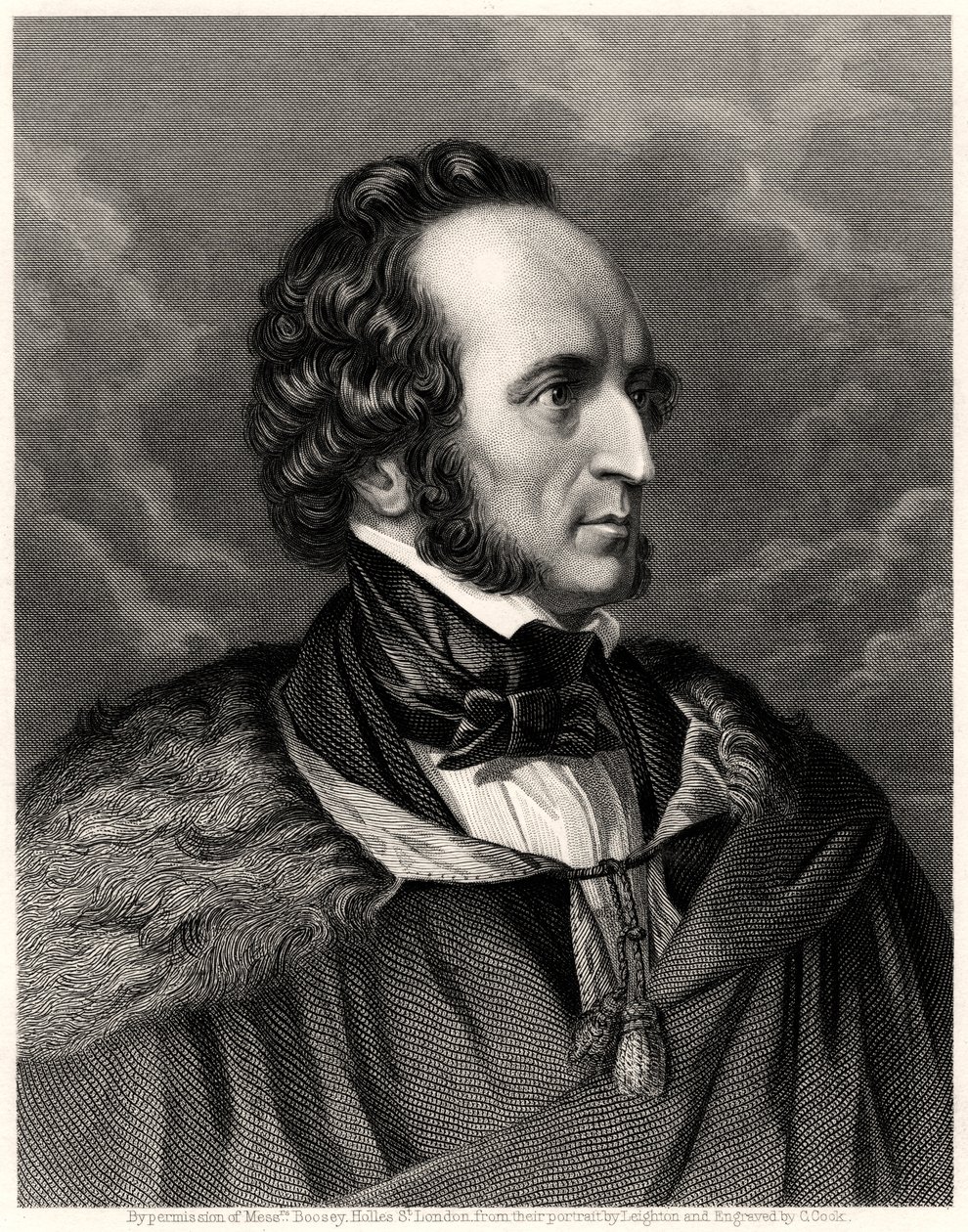 Mendelssohn, 1800-luku tekijältä C. Cook