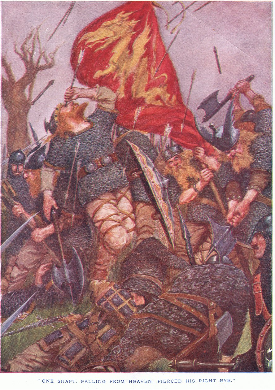 Hastingsin taistelu 1066 tekijältä C. Dudley Tennant