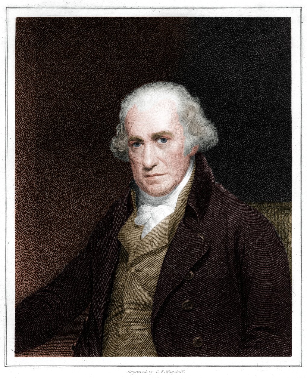 James Watt, skotlantilainen insinööri, 1833 tekijältä C. E. Wagstaff
