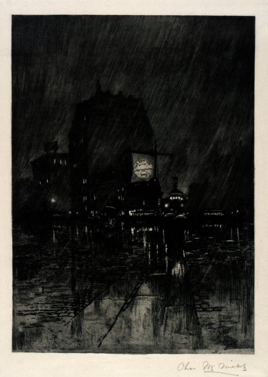 Sateinen yö, Madison Square tekijältä C. F. William Mielatz