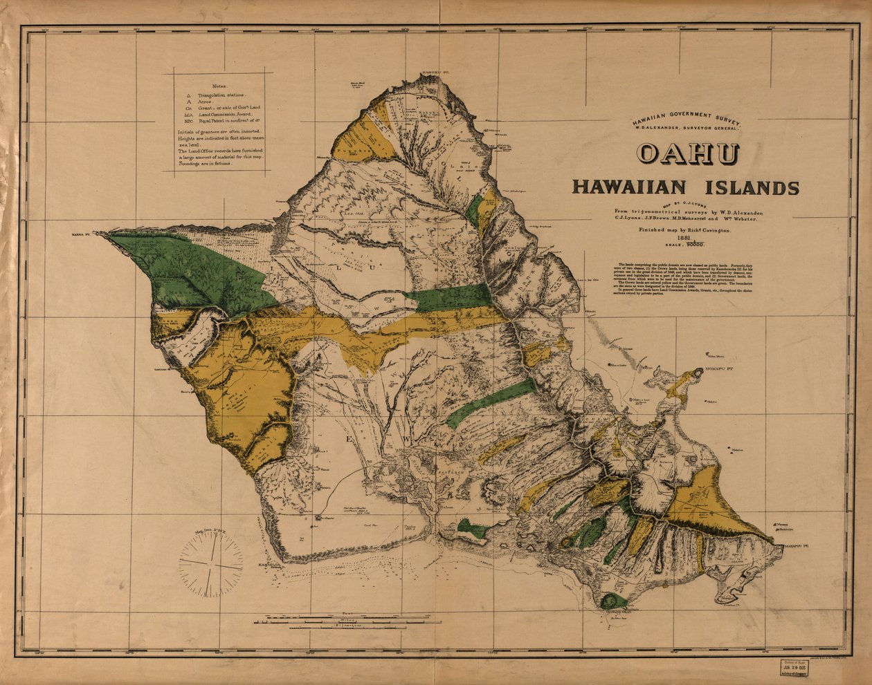 Oahu, Havaijin saaret tekijältä C. J.; Covington Lyons