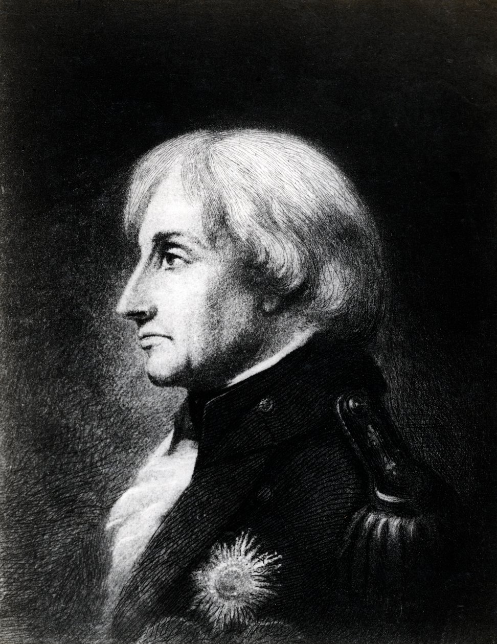 Lord Nelson Merton Housessa syyskuun alussa 1805, 1800-luvulla tekijältä C John M Whichelo