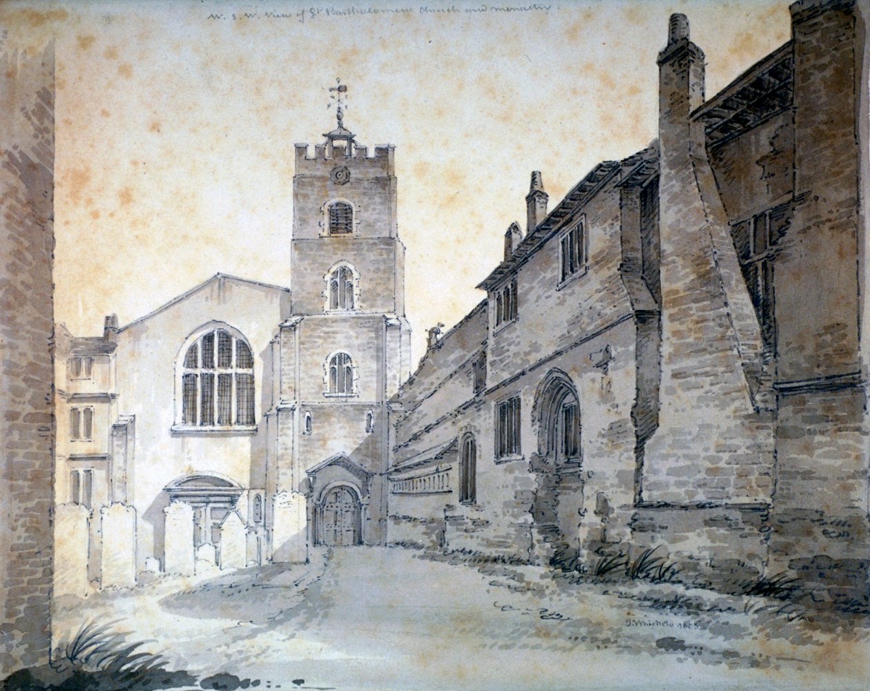 St Bartholomew-the-Great, Lontoon kaupunki, 1803 tekijältä C John M Whichelo