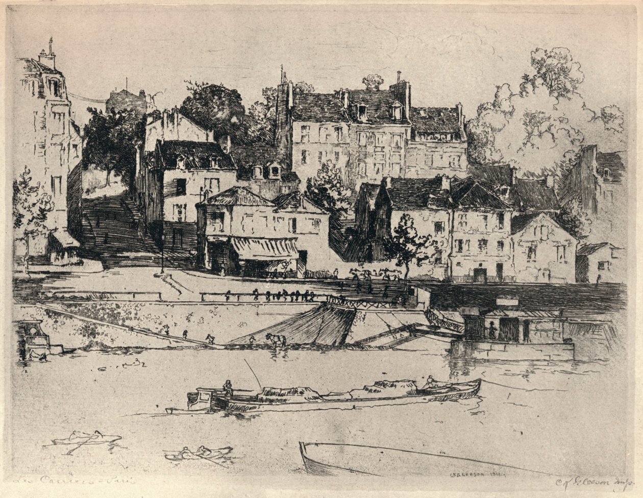 Les Carriers, 1915 tekijältä C. K. Gleeson