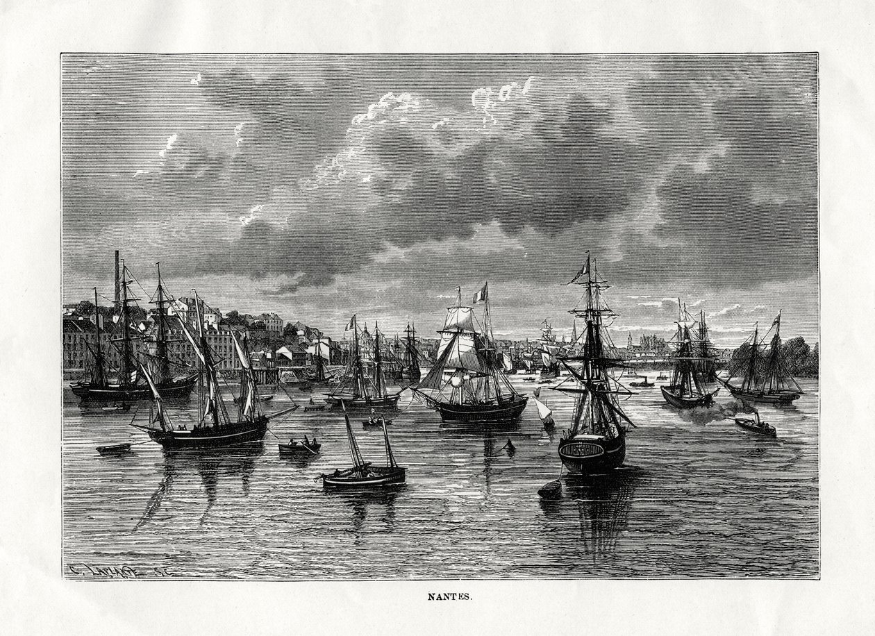 Nantes, Ranska, 1879 tekijältä C. Laplante