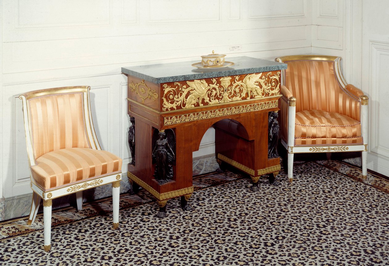 Furniture Premier Empire: vaikutuksen Josephine de Beauharnais